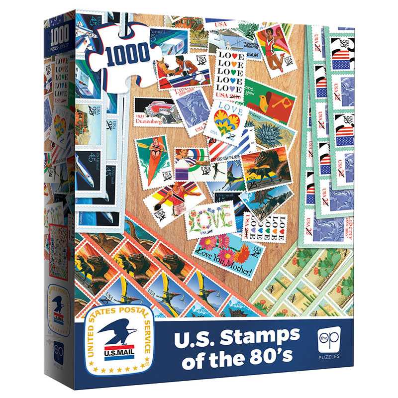 USPS - U.S. Stamps of the 80's Stamps (1000pcs)