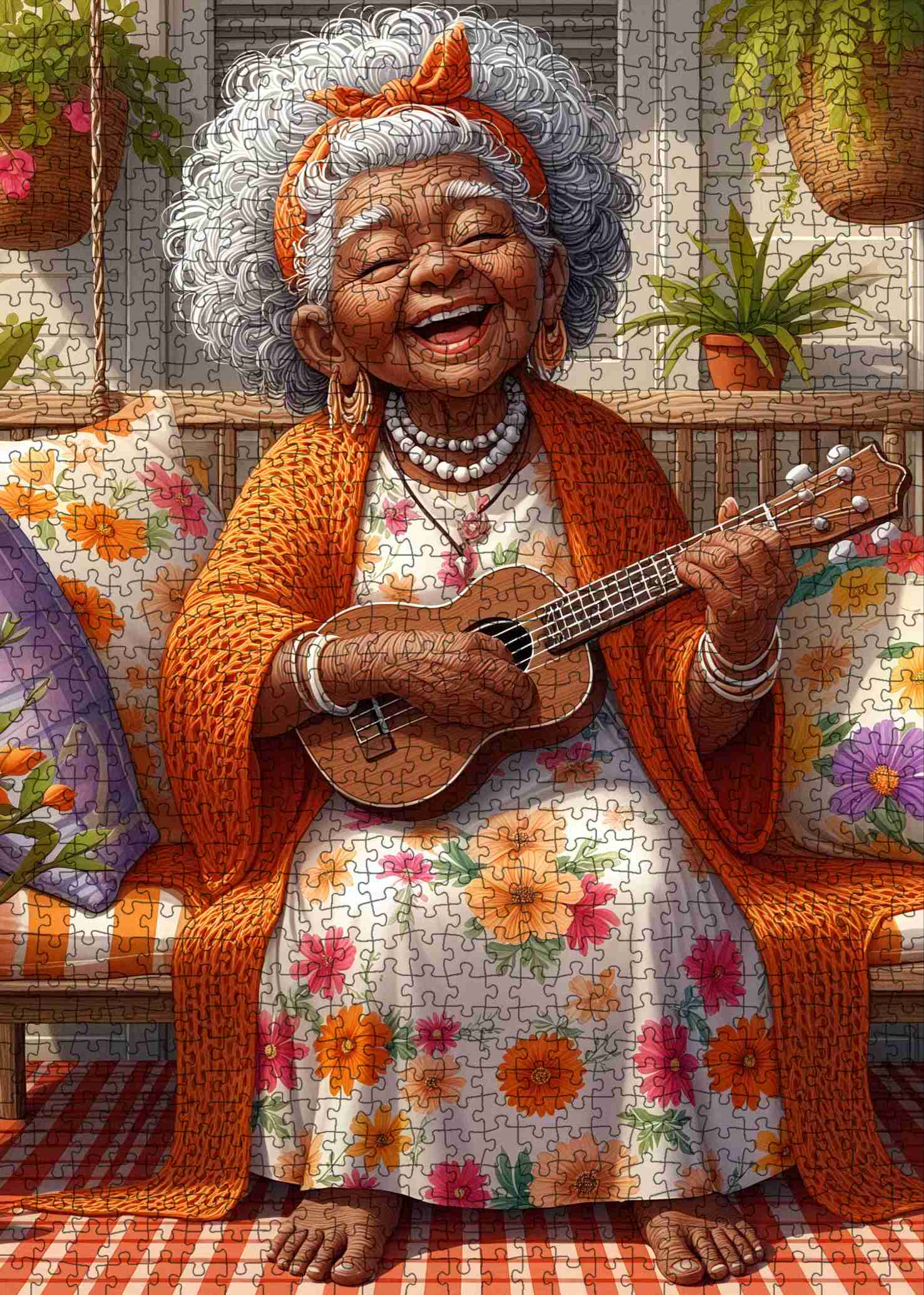 Playful Seniors - Ukulele Serenade (1000pcs)