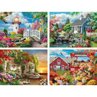 PFG 4-en-1 Set - Scenic Beauty, Alan Giana (USAGÉ / USET - Puzzles pour de bon)