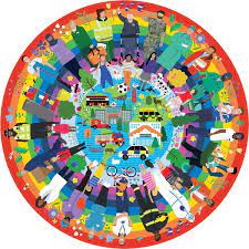 Rainbow Heroes (500pcs) (ROUND)