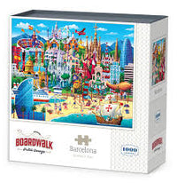 PFG Barcelone (1000pcs) (utilisation / utilisée - puzzles pour de bon)