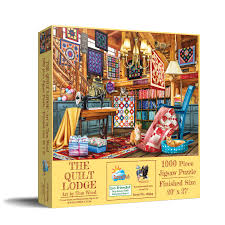 The Quilt Lodge, Tom Wood (1000pcs)