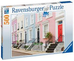 PFG Ravensburger Colorful London Townhouses (500pcs) (Usage/Used - PUZZLES FOR GOOD)