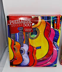 PFG Colorful Grand Bazaar Guitars (Usage/Used - PUZZLES FOR GOOD)