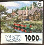 PFG Country Manors - Cottage Canal (Usage/Used - PUZZLES FOR GOOD)