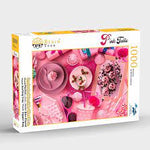 Table rose PFG (utilisation / utilisée - puzzles pour de bon)