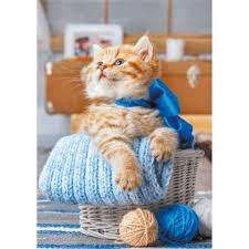 PFG Laine et chaton (500pcs) (utilisation / utilisée - puzzles pour de bon)