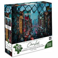 Tableau du quartier chinois PFG (750pcs) (utilisation / utilisée - puzzles pour de bon)