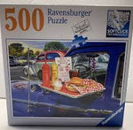 PFG Ravensburger Drive-Thru Route 66 (500pcs) (Usage/Used - PUZZLES FOR GOOD)