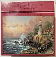 PFG The Light of Peace, Thomas Kinkade (1000pcs) (Usage/Used - PUZZLES FOR GOOD)