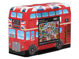 DMG London Bus Collectable Tin (550pcs) (DAMAGED BOX)