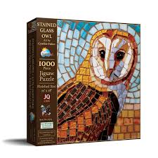 Stained Glass - Owl, Cynthie Fisher (1000pcs)