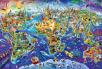 PFG Crazy World (1000pcs) (Usage/Used - PUZZLES FOR GOOD)