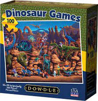 PFG Dinosaur Games (100pcs) (Usage/Used - PUZZLES FOR GOOD)