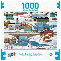 Collection PFG Hometown - Nouvelle-Angleterre Hiver (utilisation / usagée - Puzzles pour de bon)