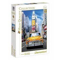 PFG Taxi dans Time Square (500pcs) (utilisation / utilisée - puzzles pour de bon)