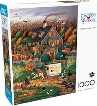 PFG - Secret Passage Inn, Charles Wysocki (1000pcs) (Usages/Used - Puzzles for Good)