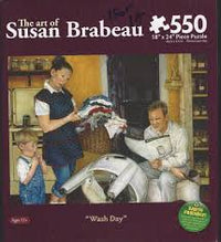 PFG Wash Day, Susan Brabeau (550pcs) (utilisation / utilisée - puzzles pour de bon)