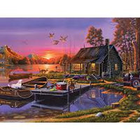 PFG Sunset Over a Busy Day (Usage/Used - PUZZLES FOR GOOD)