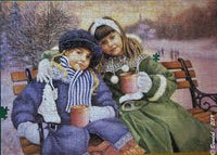 PFG - Ravensburger les patineurs (utilisation / utilisée - puzzles pour de bon)