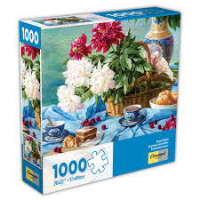 PFG Simply Peopnies (1000pcs) (Usage/Used - PUZZLES FOR GOOD)