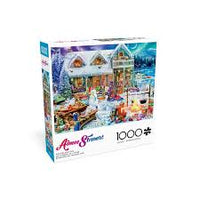 PFG - Winterland Fun, Aimee Stewart (1000pcs) (Usage/Used - PUZZLES FOR GOOD)
