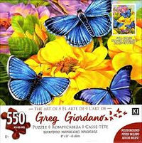 PFG Butterflies, Greg Giordano (550pcs) (utilisation / utilisée - puzzles pour de bon)