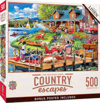 PFG Country Escapes - The Secluded Cabin (Usage/Used - PUZZLES FOR GOOD)