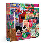 PFG Pets in the Kitchen (1000pcs) (Usage/Used - PUZZLES FOR GOOD)