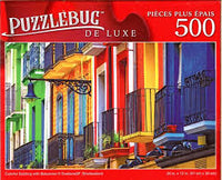 PFG Colorful Building with Balconies (Usage/Used - PUZZLES FOR GOOD)