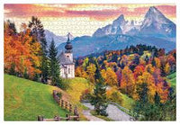 PFG Autumn Sunrise, Alps (1000pcs) (Usage/Used - PUZZLES FOR GOOD)