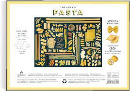 PFG The Art of Pasta with Shaped Pieces (1000pcs) (Usage/Used - PUZZLES FOR GOOD)
