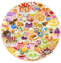 PFG Rainbow Sweets, Olivia Gibbs (500pcs) (ROUND)