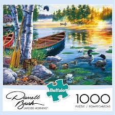 PFG Lakeside Morning, Darrell Bush (Usage/Used - PUZZLES FOR GOOD)