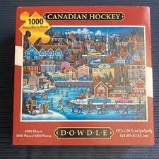PFG Hockey canadien (1000pcs) (utilisation / utilisée - puzzles pour de bon)