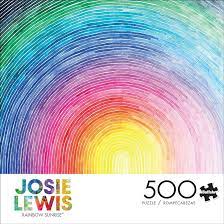 PFG Rainbow Sunrise, Josie Lewis (500pcs) (Usage/Used - PUZZLES FOR GOOD)