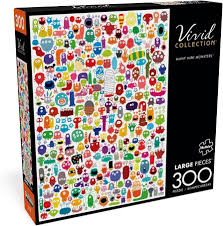 PFG Vivid Collection - Many Mini Monsters (500pcs) (Usage/Used - PUZZLES FOR GOOD)