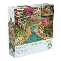 Collection de cartes postales PFG - Merian Garten, Suisse (1000pcs) (utilisation / utilisée - puzzles pour de bon)