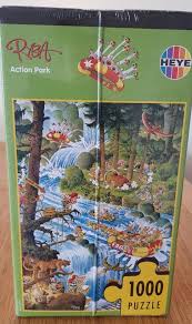 PFG Action Park, Ryba (boîte triangulaire) (1000pcs) (utilisation / utilisée - puzzles pour de bon)