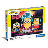 Minions PFG - disco (500pcs) (utilisation / utilisée - puzzles pour de bon)
