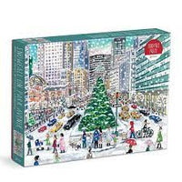 PFG Snowfall sur Park Avenue, Michael Storrings (1000pcs) (utilisation / utilisée - puzzles pour de bon)