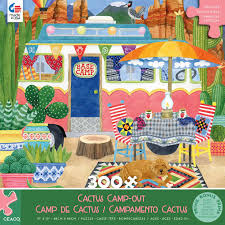 PFG Cactus Camp-Out (300 Oversized pcs) (Usage/Used - PUZZLES FOR GOOD)