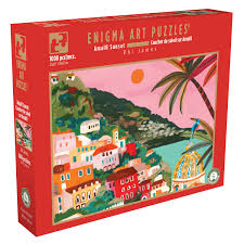 PFG Enigma - Amalfi Sunset (1000pcs) (Usage/Used - PUZZLES FOR GOOD)