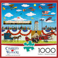 PFG Mansfield Air spectaculaire, Charles Wysocki (1000pcs) (utilisation / utilisée - puzzles pour de bon)