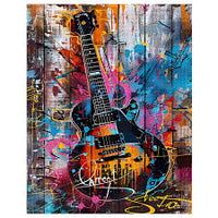 Guitare électrique de rock musical PFG (utilisation / utilisée - puzzles pour de bon)