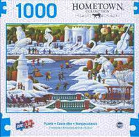 Collection PFG Hometown - Sculpture de neige du Wisconsin (utilisation / utilisée - puzzles pour de bon)
