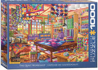 PFG L'atelier de courtepointe (1000 grands PC) (utilisation / utilisée - puzzles pour de bon)