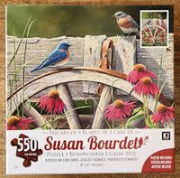 Oiseaux bleus PFG et confloseurs (550pcs) (utilisation / usagés - puzzles pour de bon)