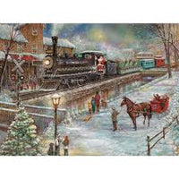 PFG Christmas Train to Lambertville (Usagé/Used - PUZZLES FOR GOOD)