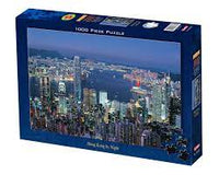 PFG Hong Kong la nuit (utilisation / utilisée - puzzles pour de bon)